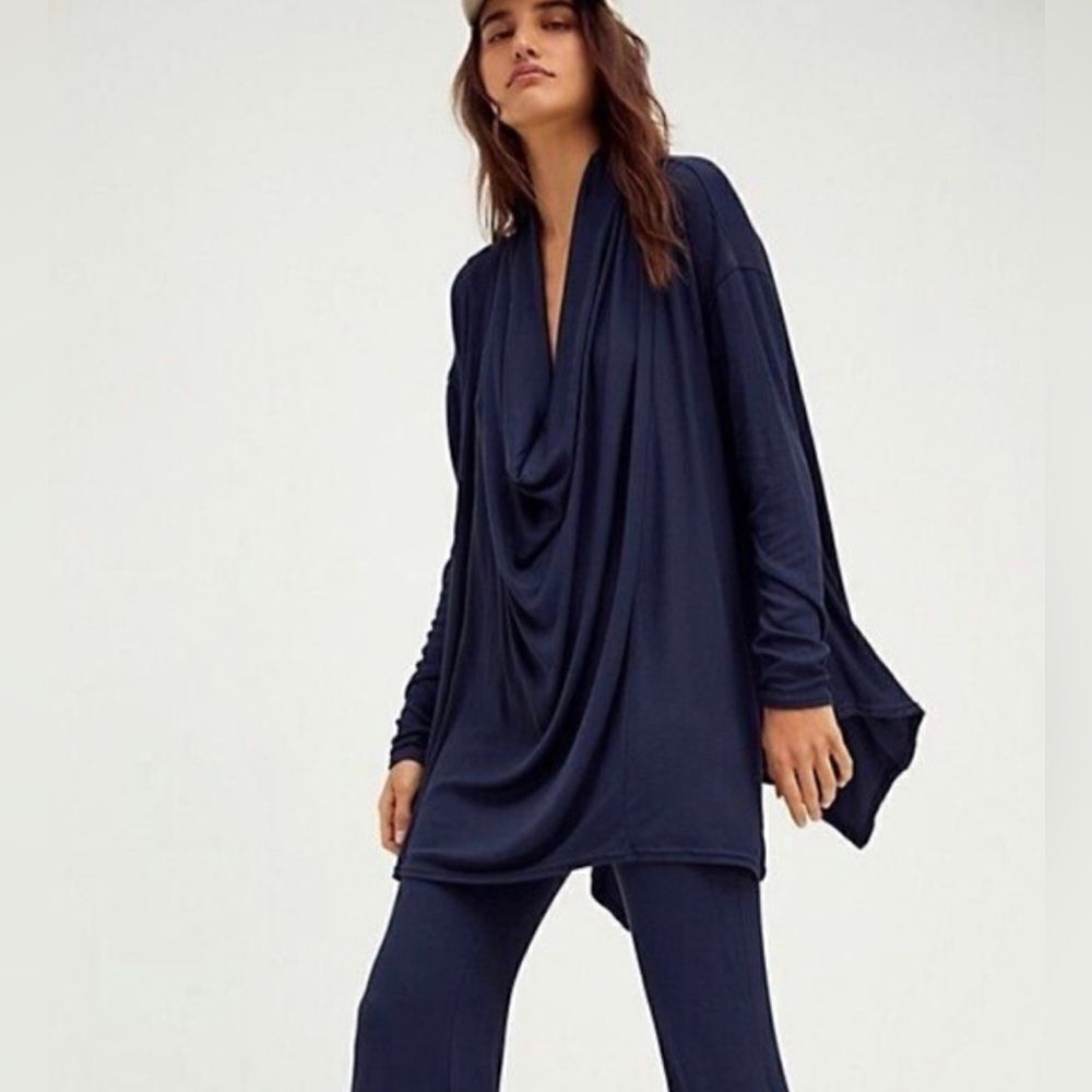 NEW Free people Tony draped blouse